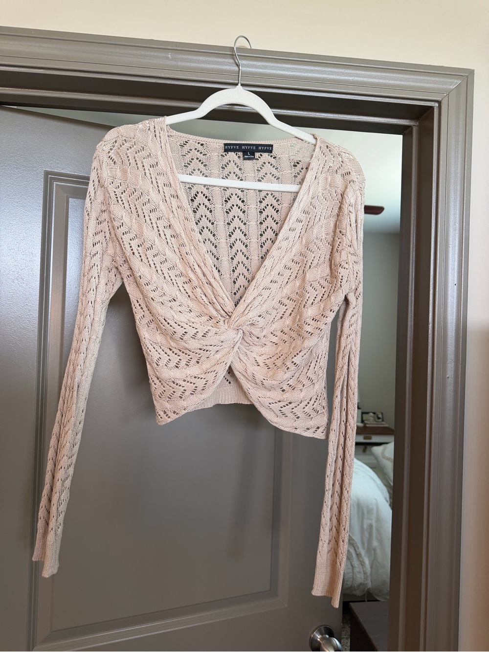 Twisted Knit Crop Top